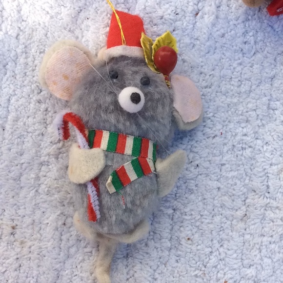 B1G1 FREE Lot of 3 stuffed animal ornaments - Picture 4 of 4